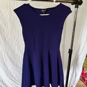 Topshop Deep Purple Dress